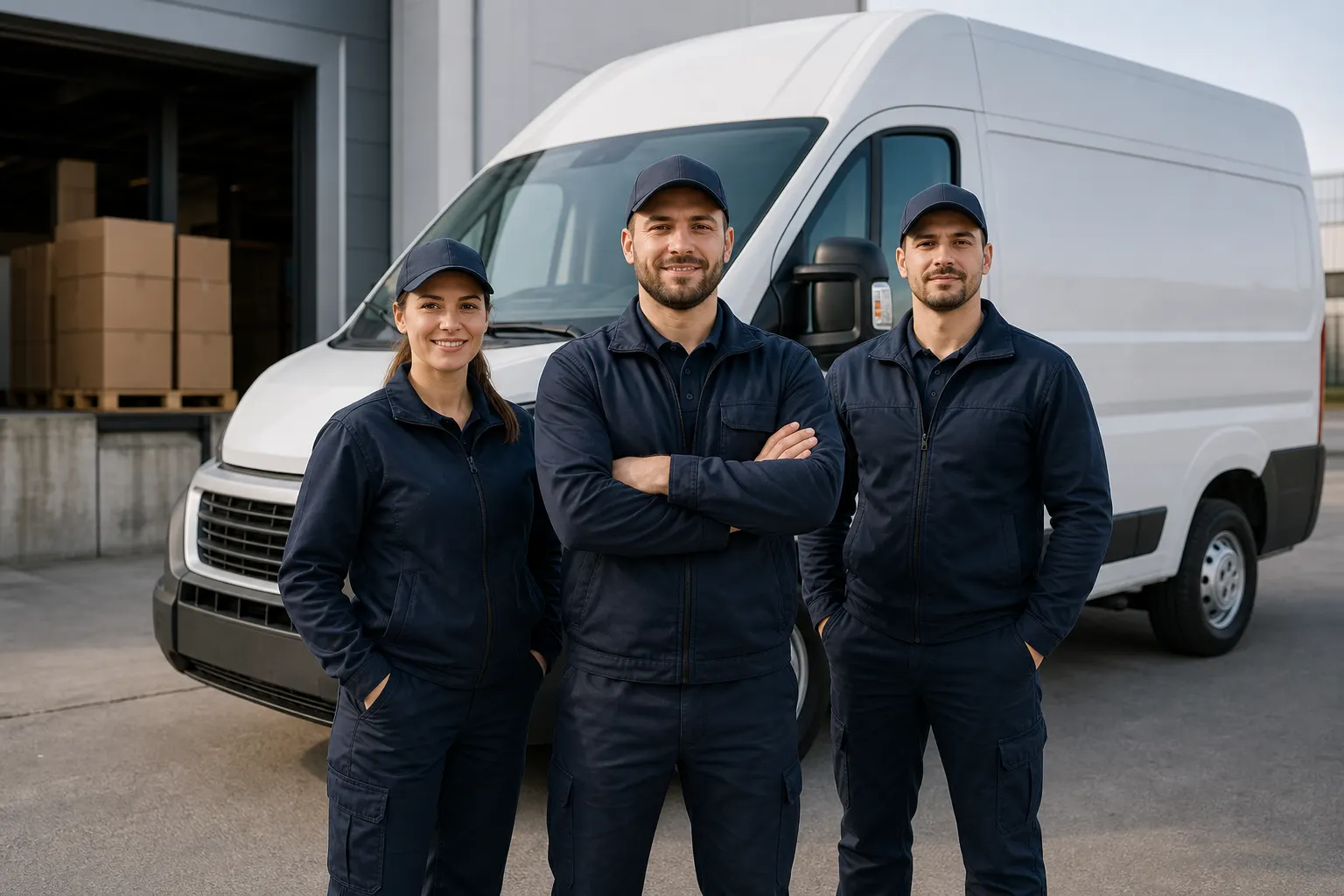 Echipa MSD Courier langa duba pentru activitati de transport si mutari