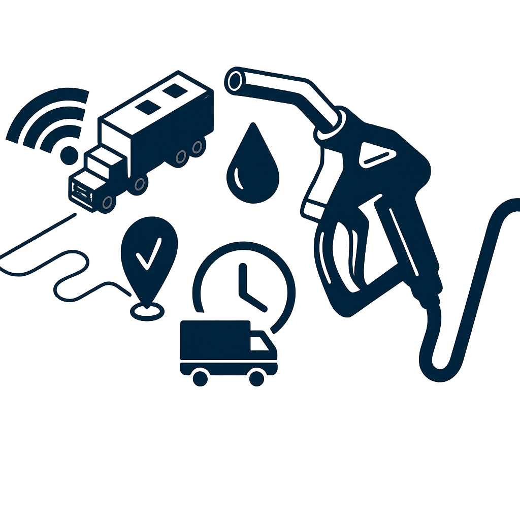 Track fuel in real-time